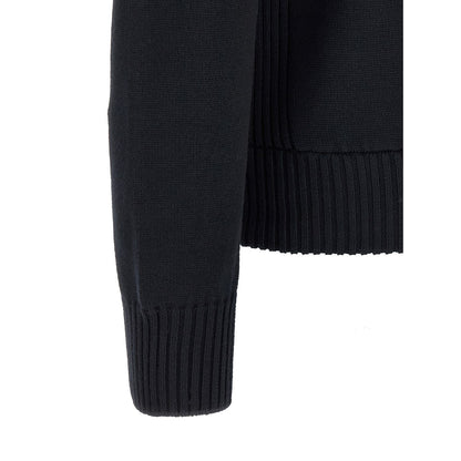 Moncler Blue Polyester Cardigan