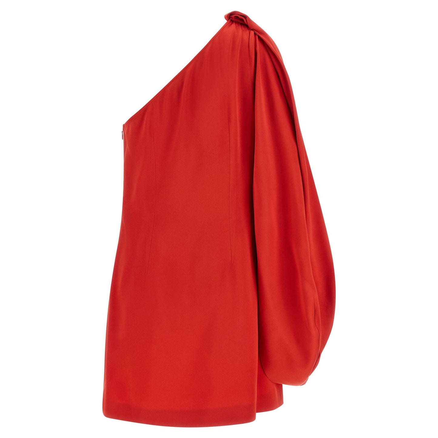 Stella McCartney Red Acetate Short Dress