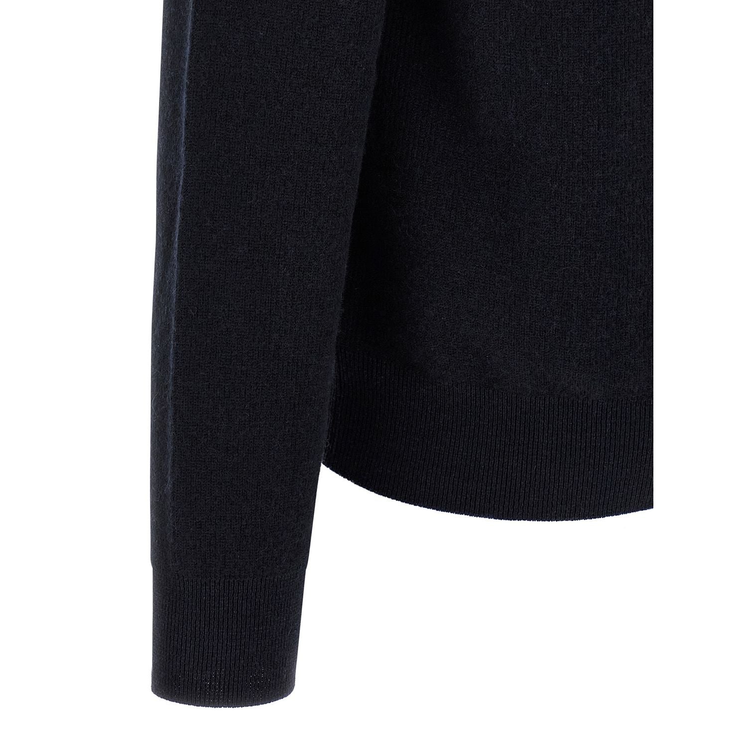 Brioni Blue Cashmere Cardigan