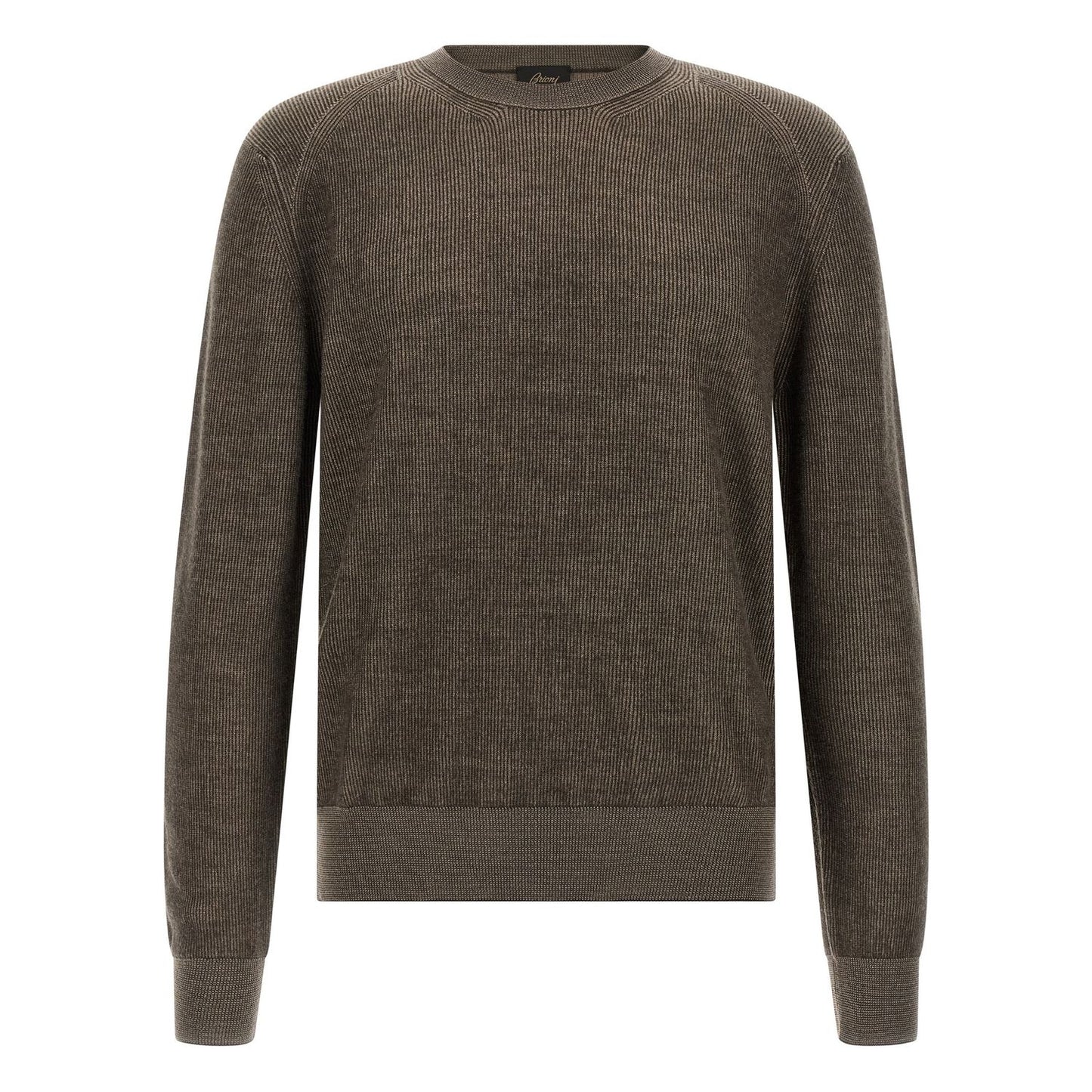 Brioni Brown Cashmere Cardigan