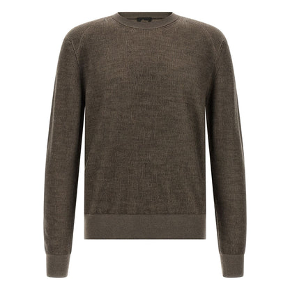 Brioni Brown Cashmere Cardigan