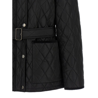 Burberry Black Polyamide Full-Length Jacket