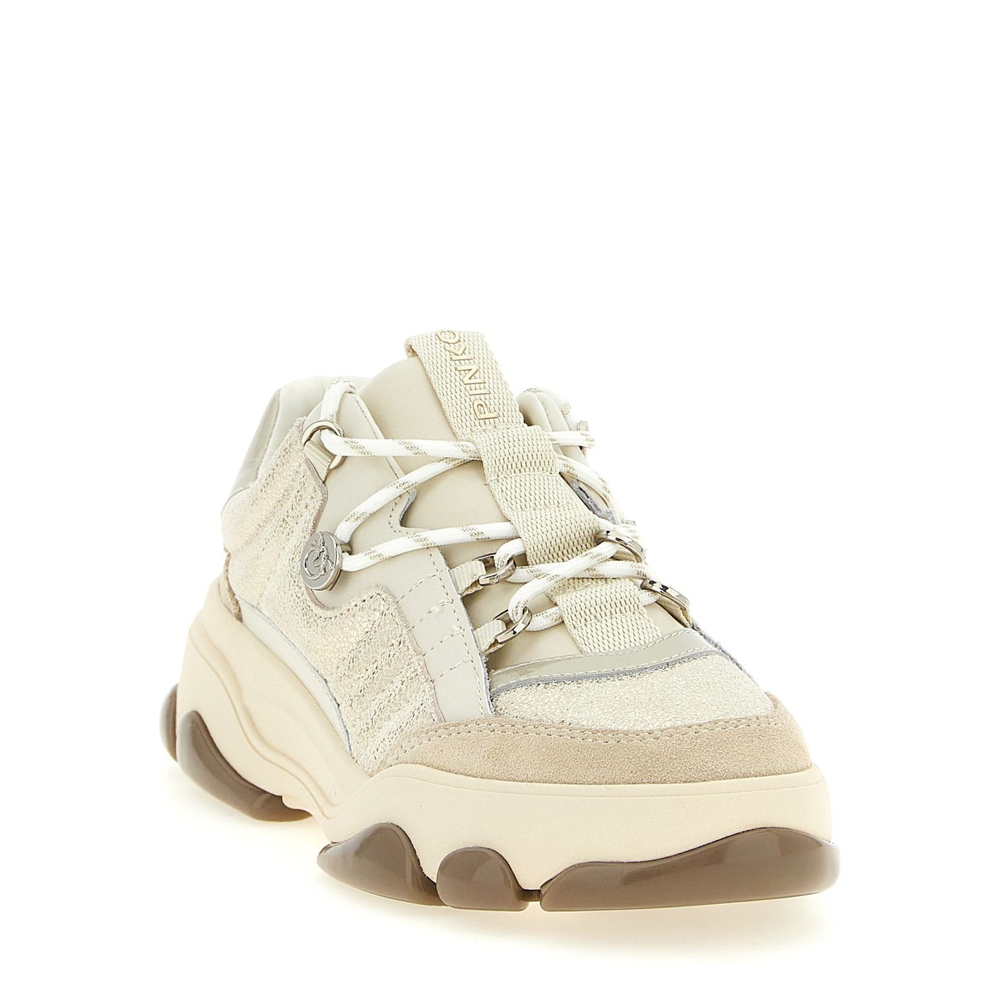 PINKO Multicolor Cowhide Chunky Sneakers