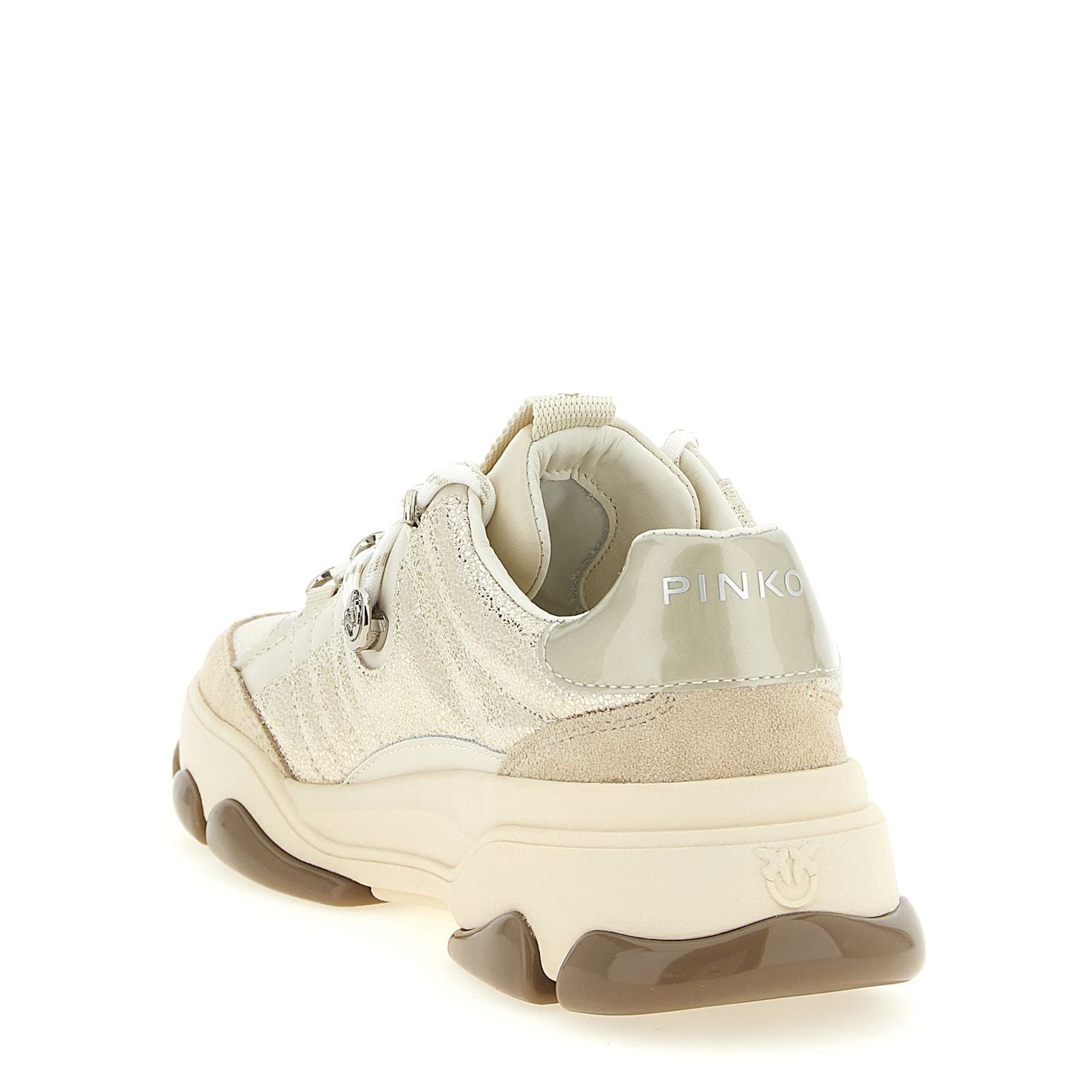 PINKO Multicolor Cowhide Chunky Sneakers