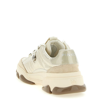 PINKO Multicolor Cowhide Chunky Sneakers