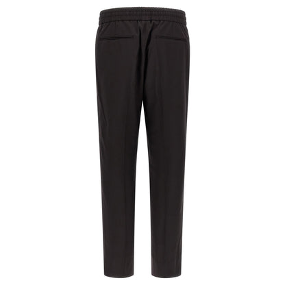 Brioni Brown Wool Casual Pants