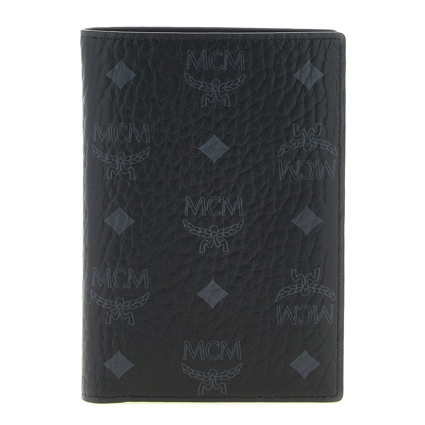 MCM Black Polyethylene Wallet