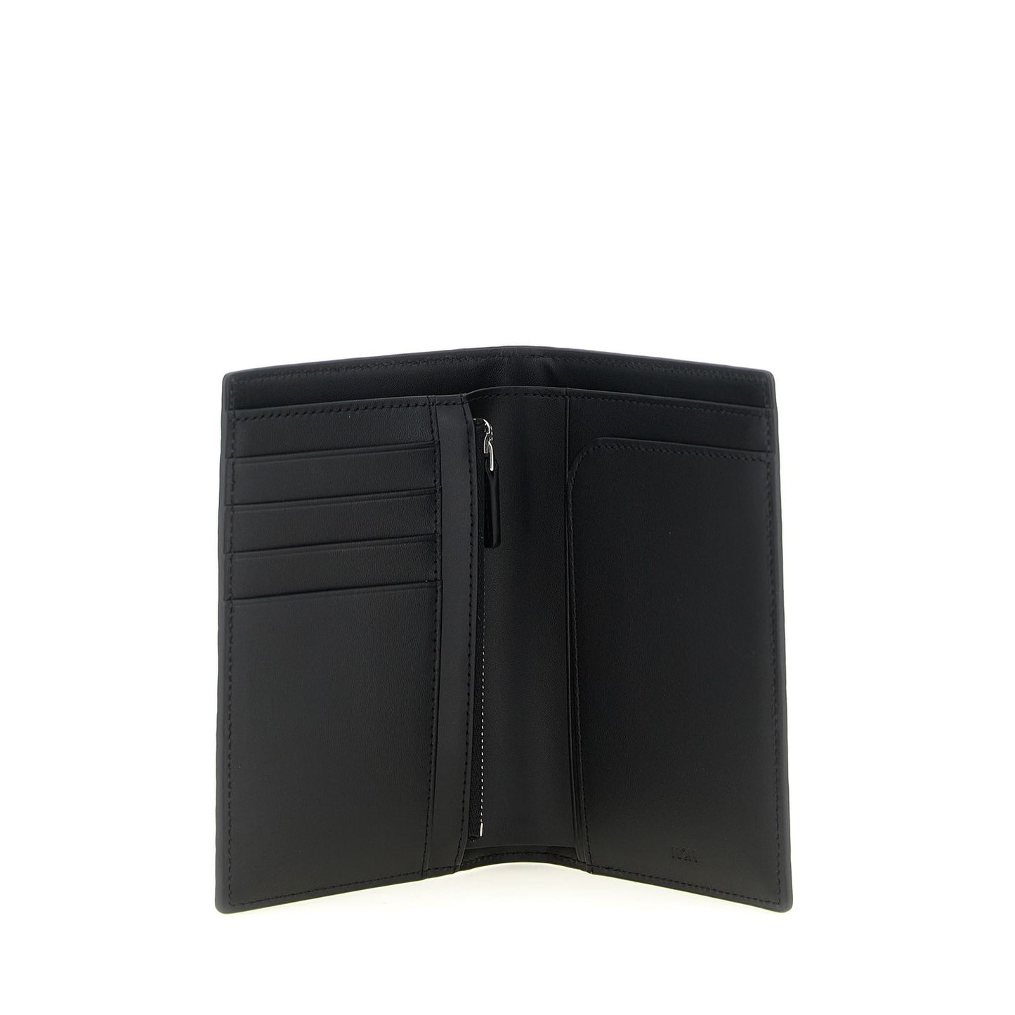 MCM Black Polyethylene Wallet