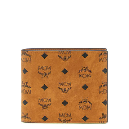MCM Brown Polyethylene Wallet