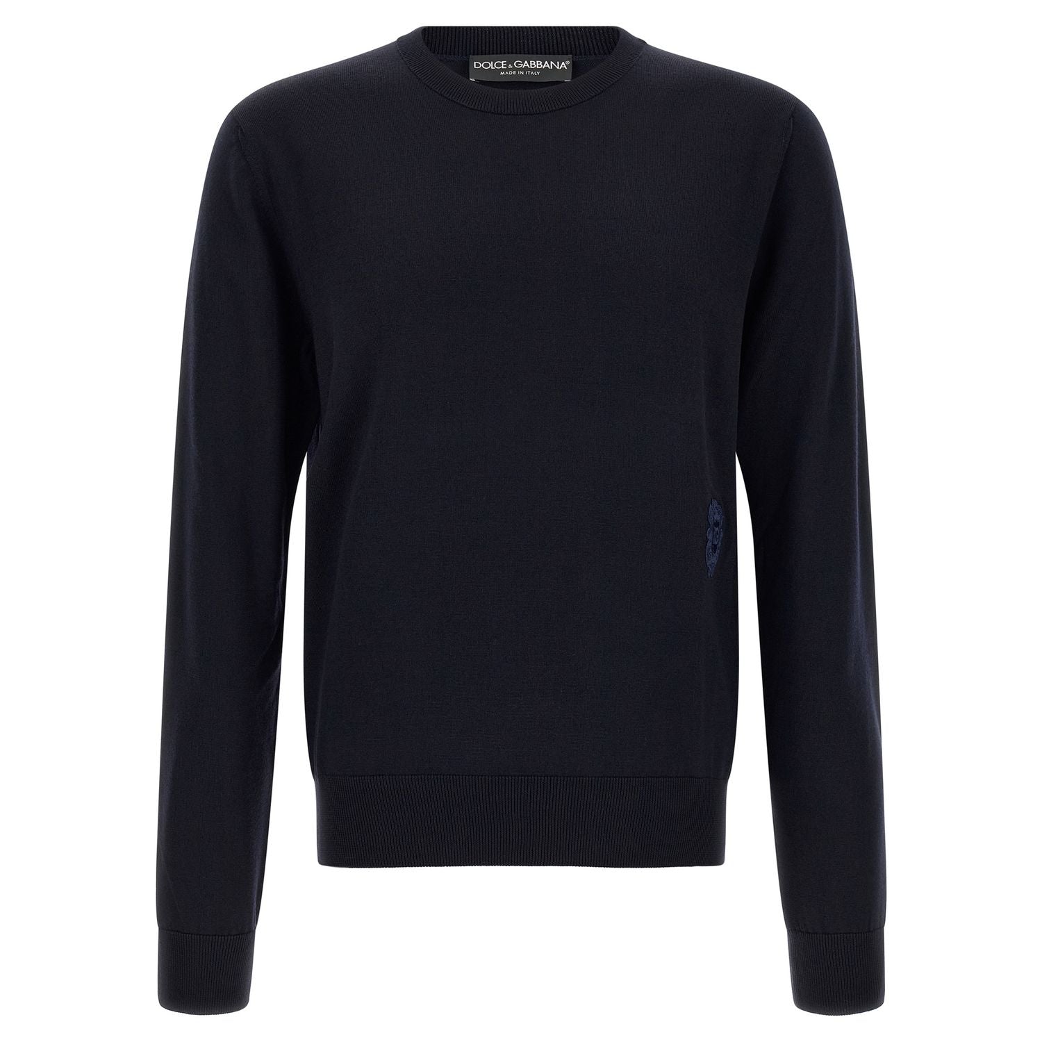 Dolce & Gabbana Blue Virgin Wool Cardigan