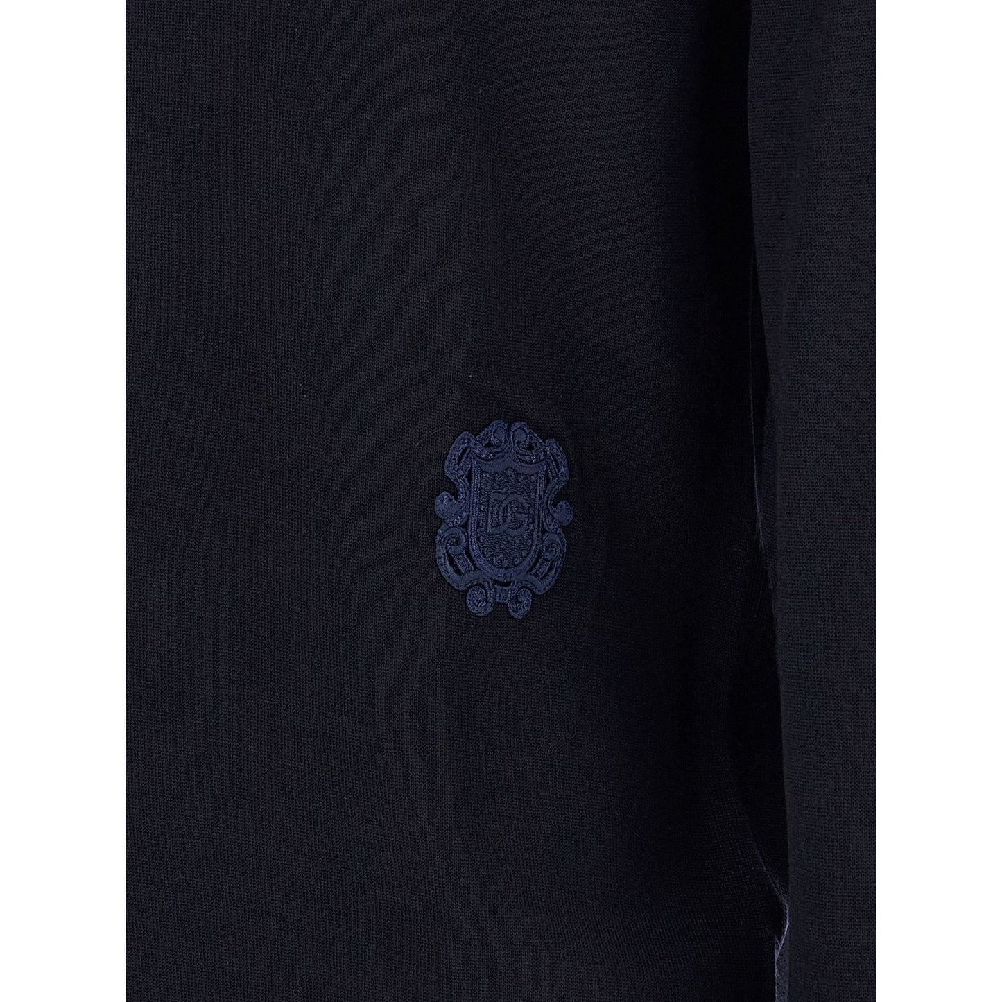Dolce & Gabbana Blue Virgin Wool Cardigan