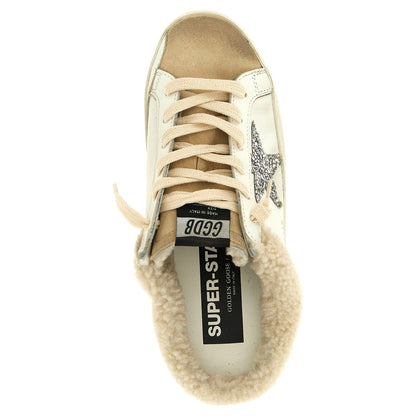 Golden Goose White Leather Chunky Sneakers