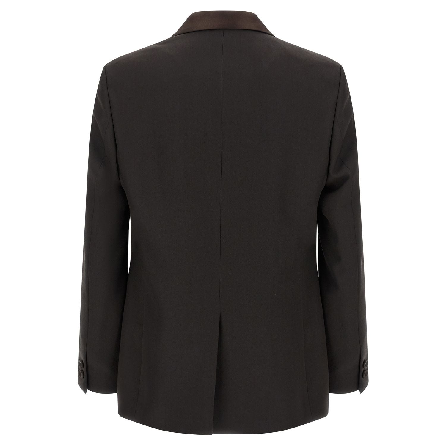 Fendi Brown Polyester Blazer