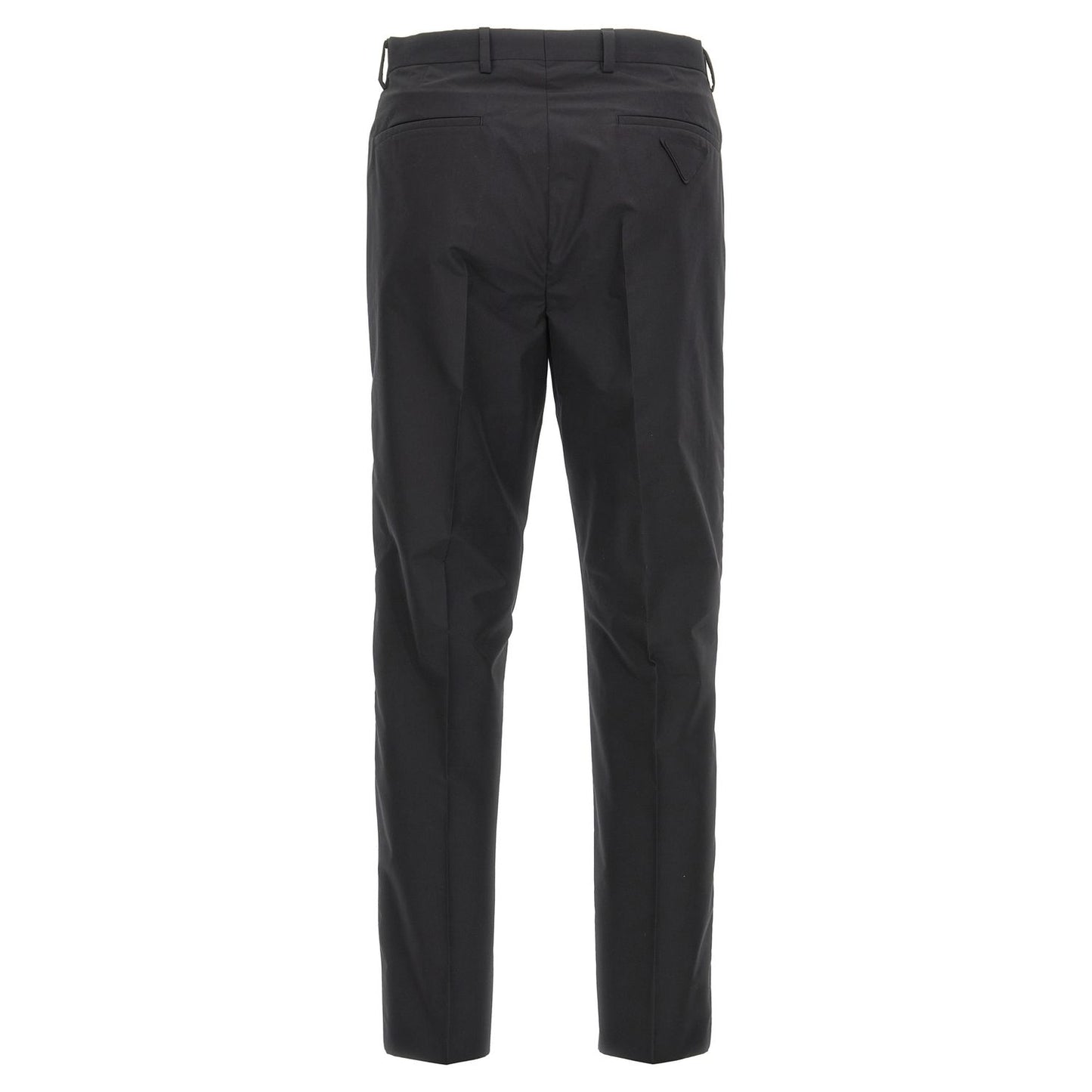 Prada Black Cotton Dress Pants