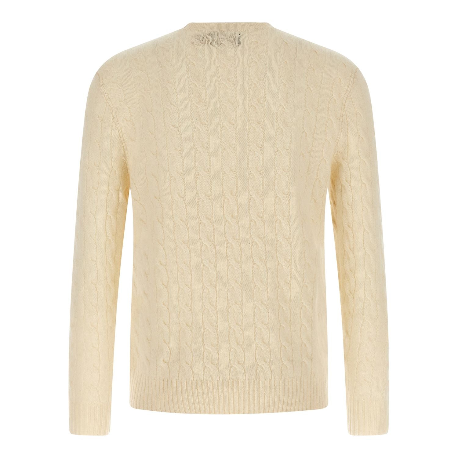 Polo Ralph Lauren White Wool Cardigan