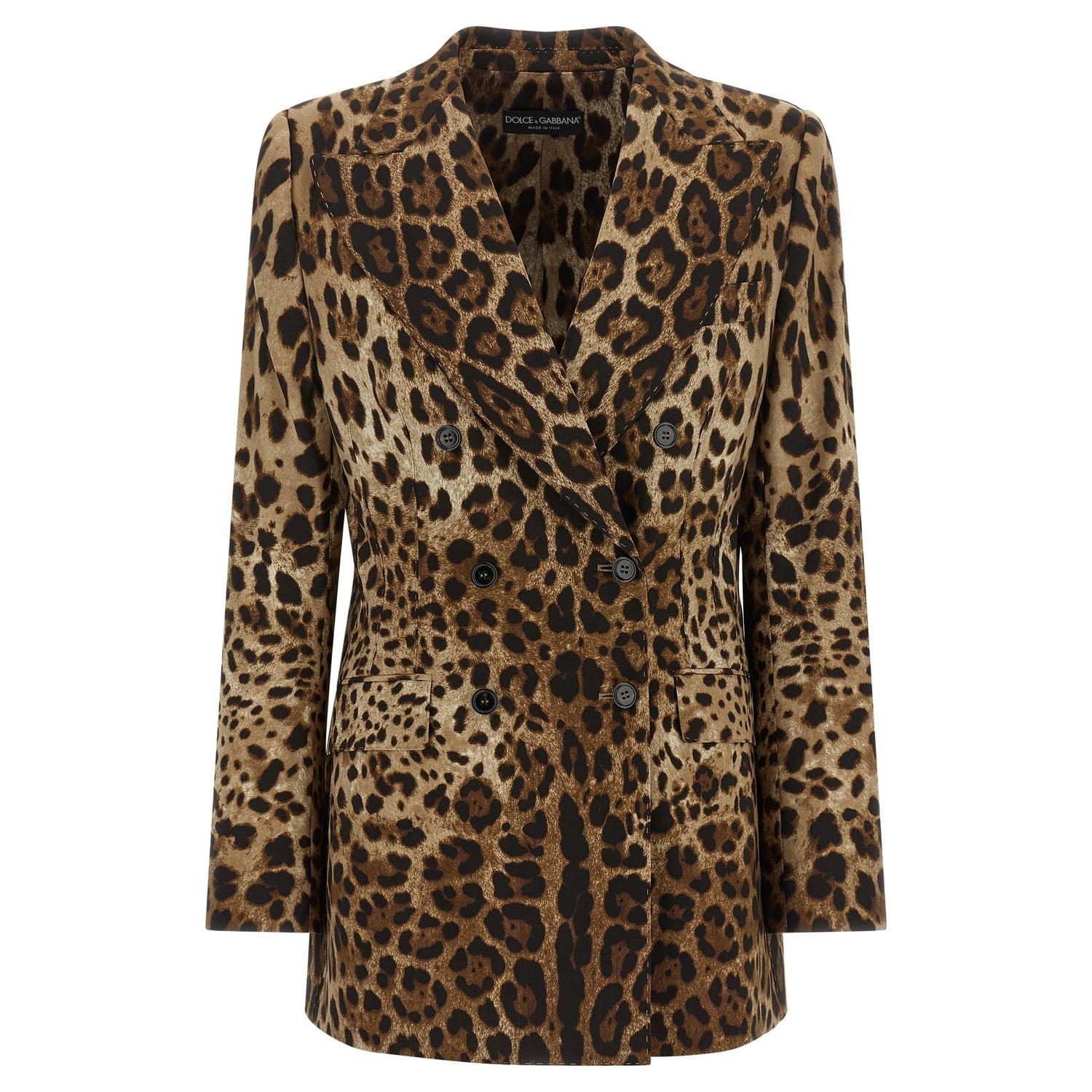 Dolce & Gabbana Brown Wool Blazer