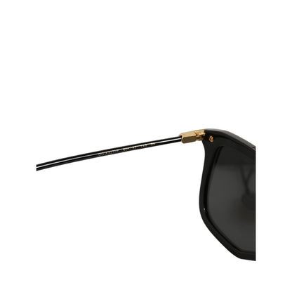 Dolce & Gabbana Black DG4327F Double Bridge Square Frame Sunglasses