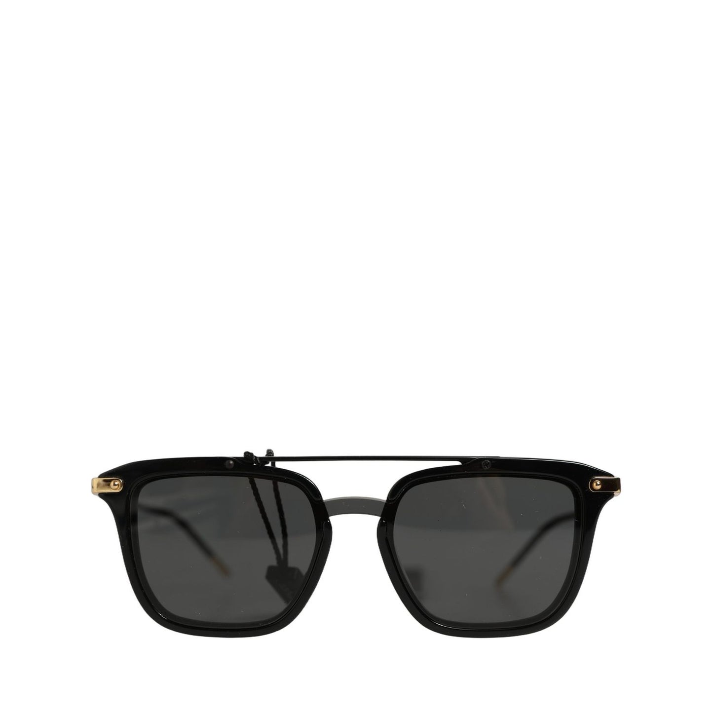 Dolce & Gabbana Black DG4327F Double Bridge Square Frame Sunglasses