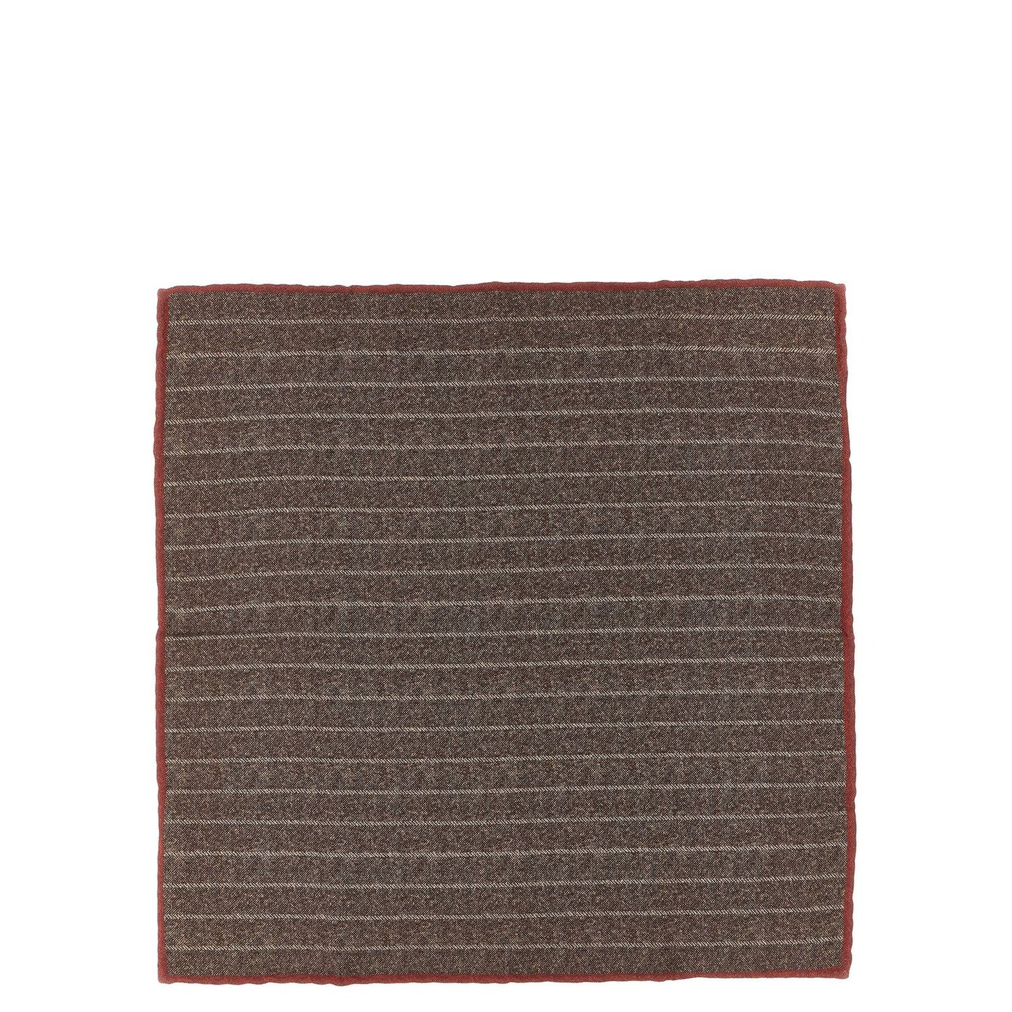 Brunello Cucinelli Brown Silk Scarf