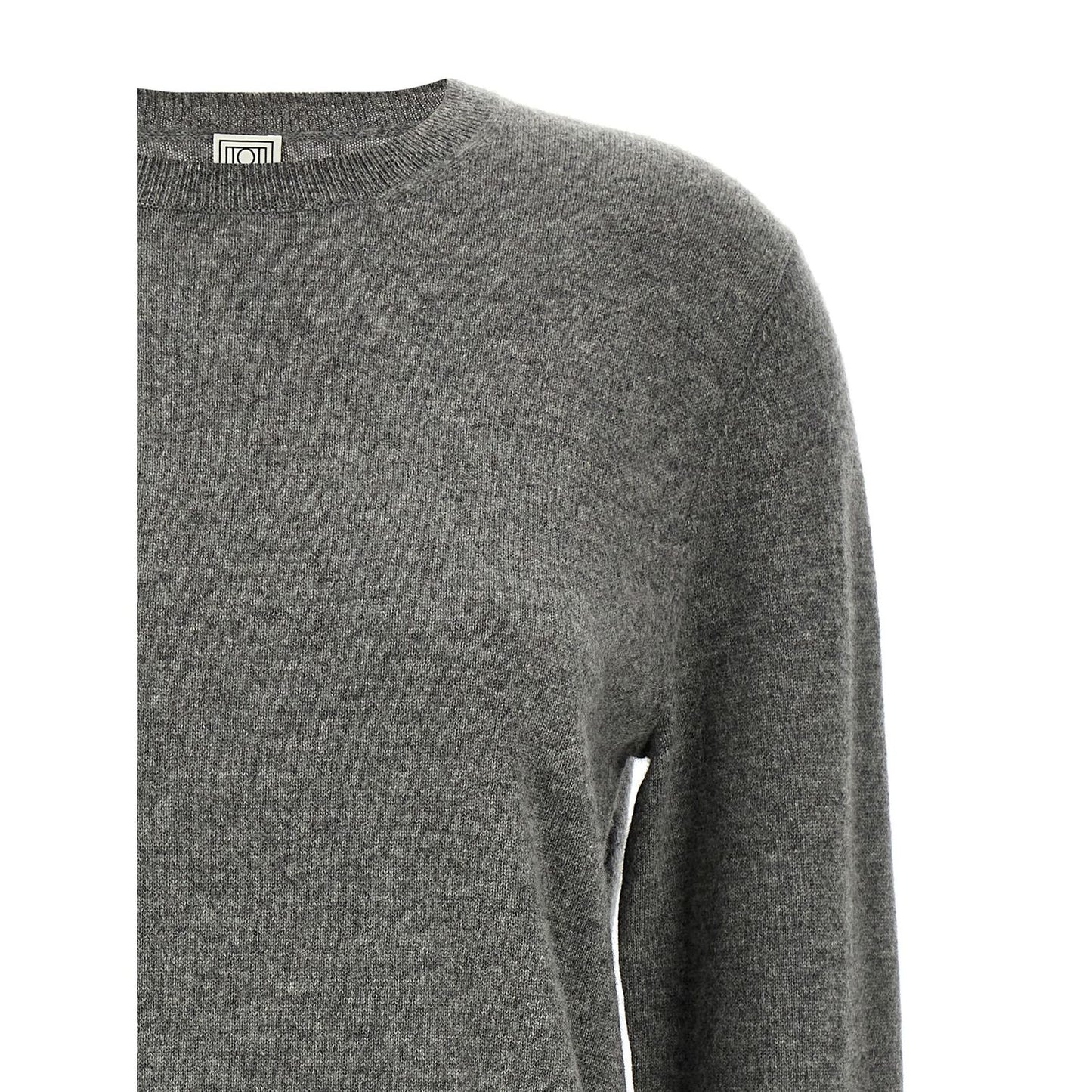 TOTEME Gray Cashmere Cardigan