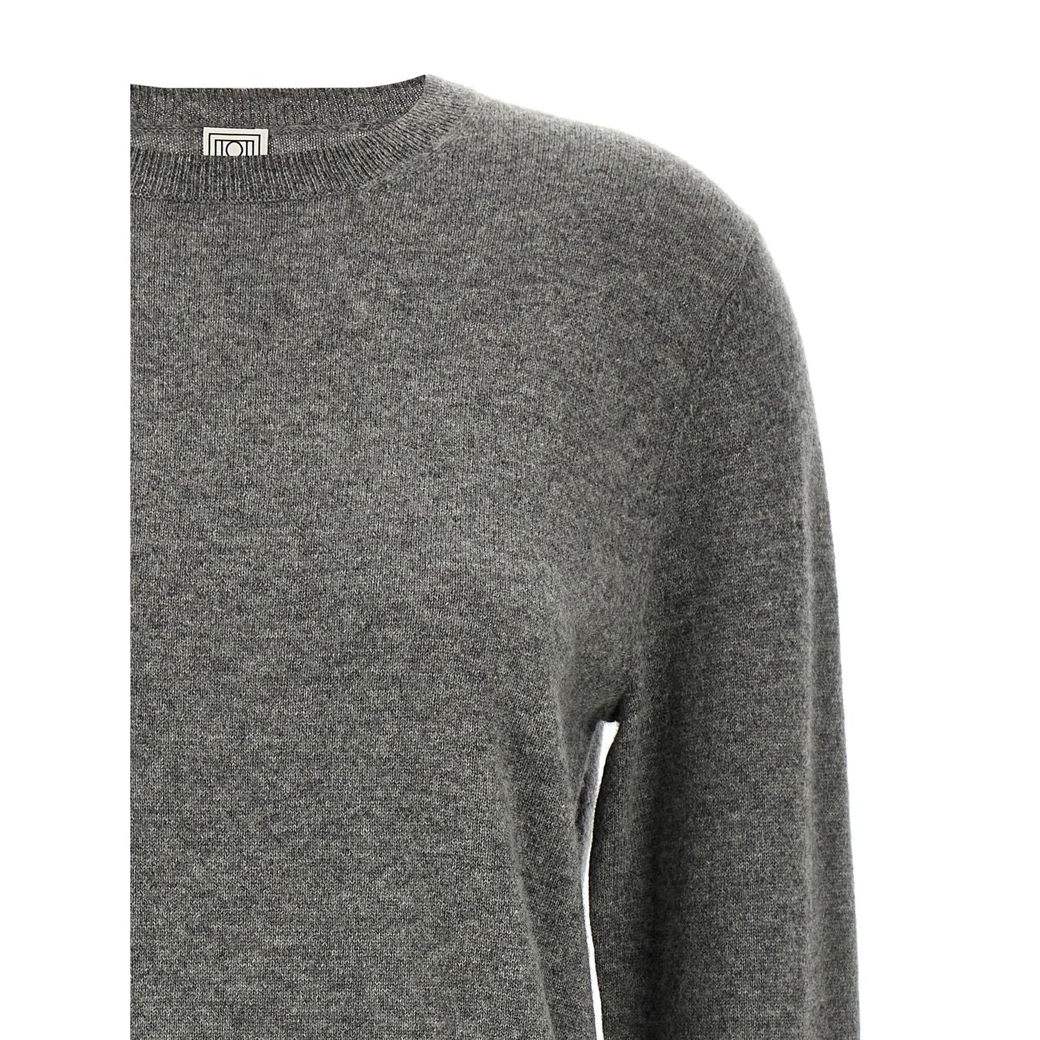 TOTEME Gray Cashmere Cardigan