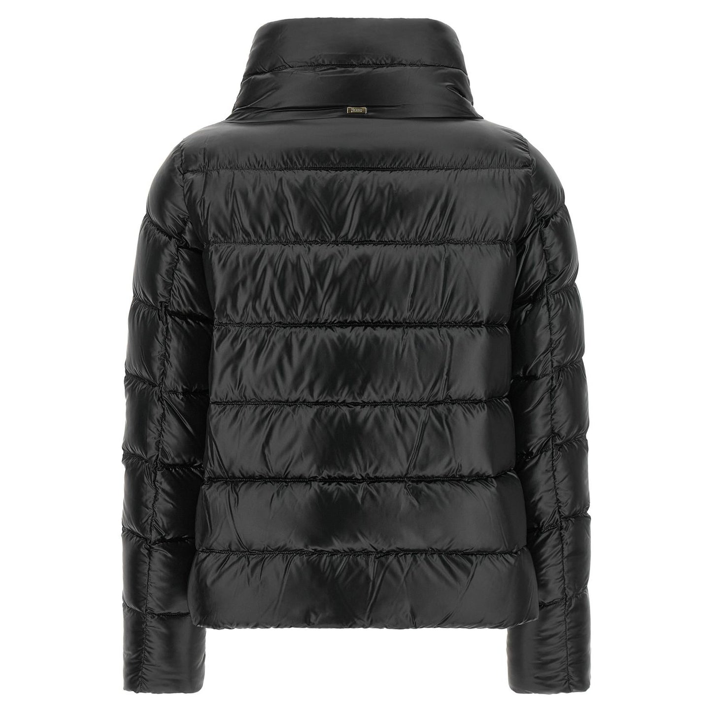 Herno Black Polyamide Full-Length Jacket