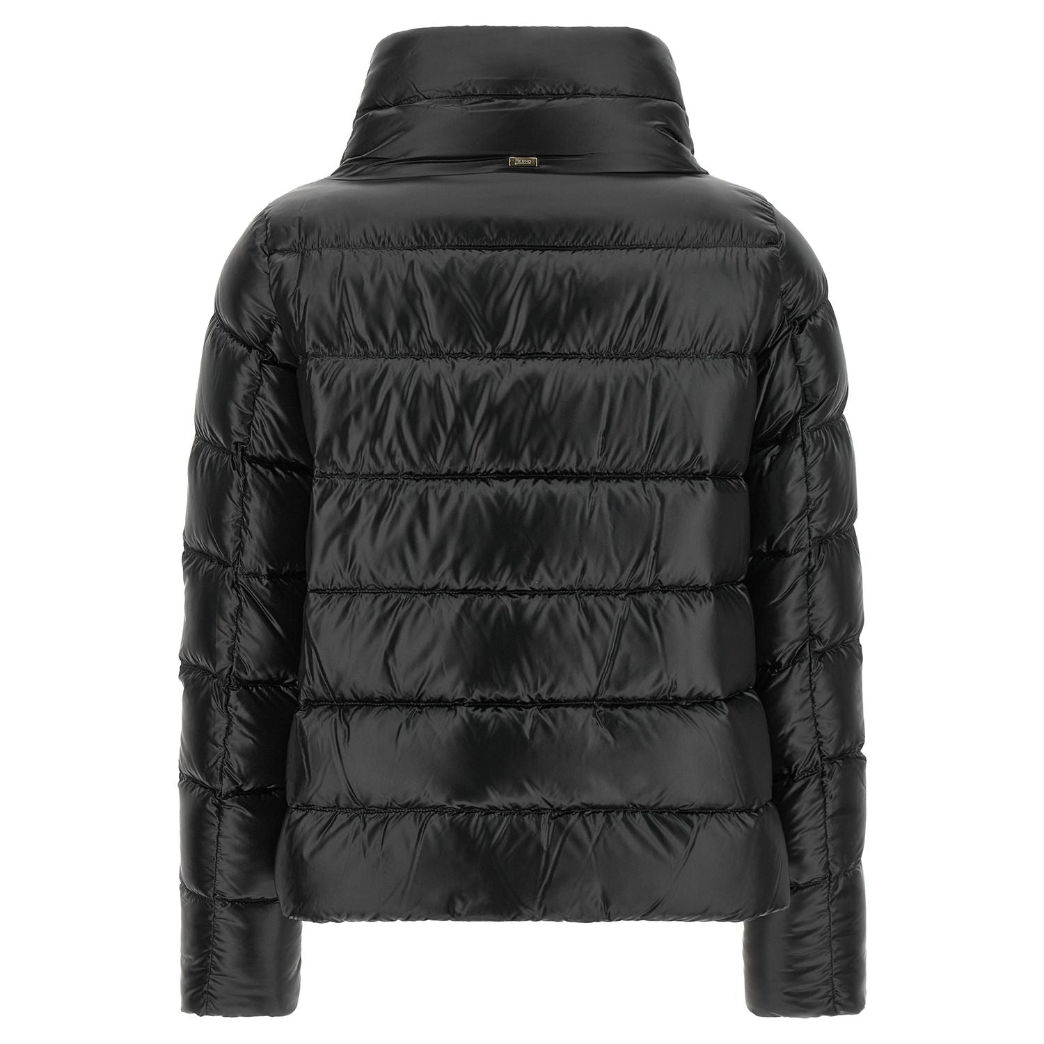 Herno Black Polyamide Full-Length Jacket