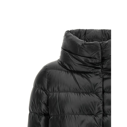 Herno Black Polyamide Full-Length Jacket