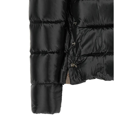 Herno Black Polyamide Full-Length Jacket