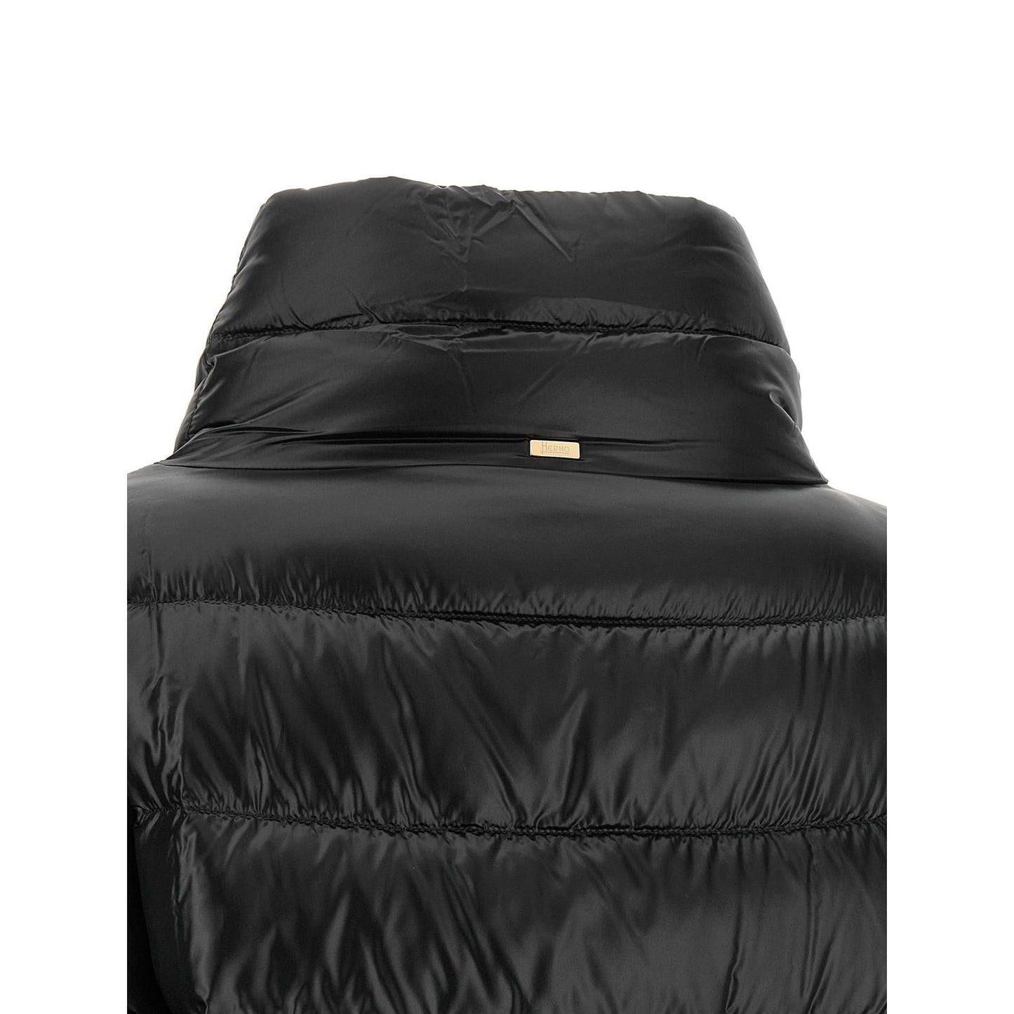 Herno Black Polyamide Full-Length Jacket