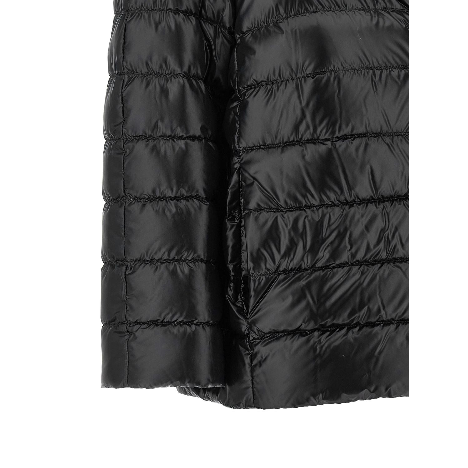 Herno Black Polyamide Full-Length Jacket