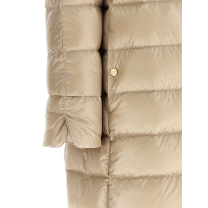 Herno Beige Polyamide Coat