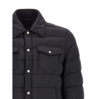 Herno Black Polyamide Full-Length Jacket