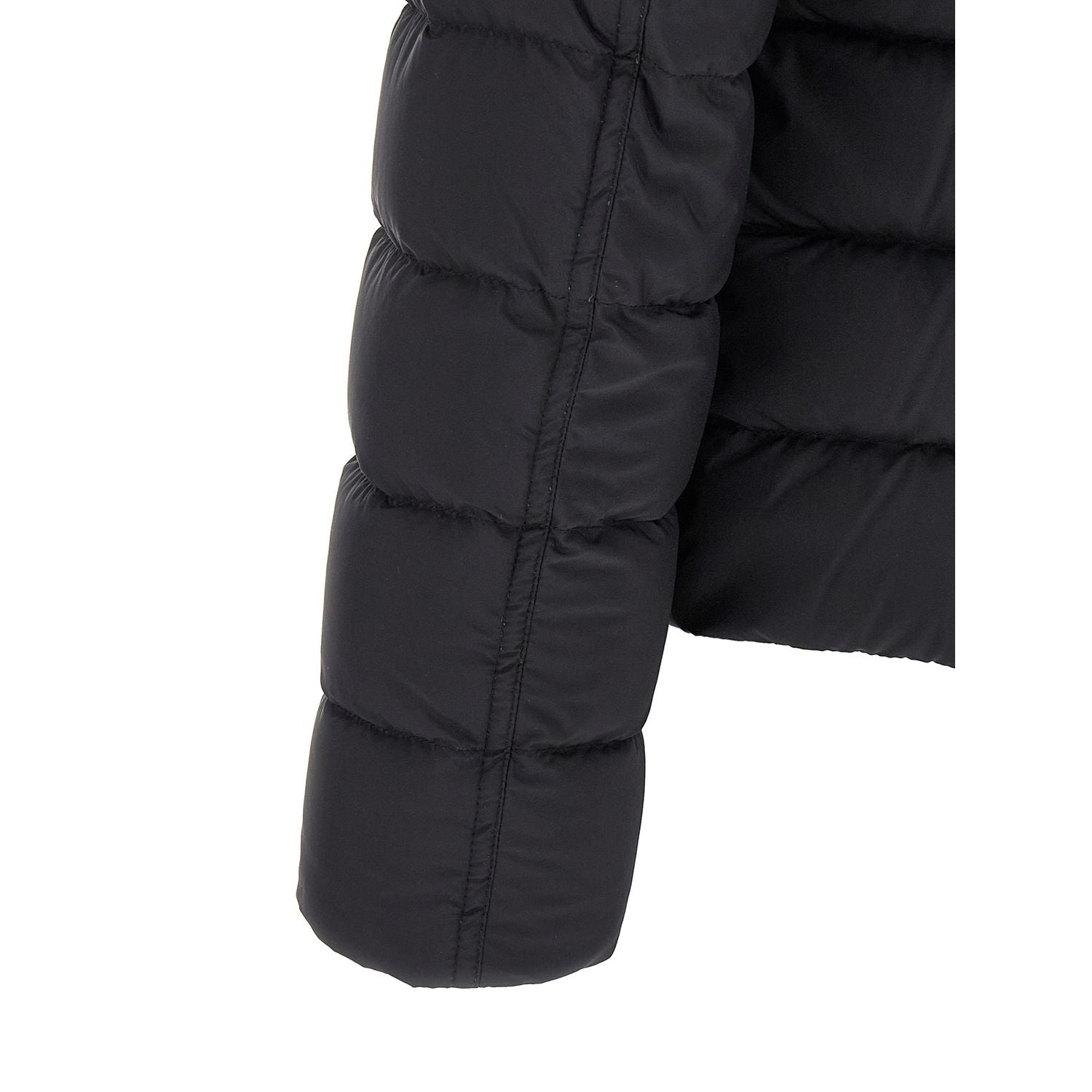 Herno Black Polyamide Full-Length Jacket