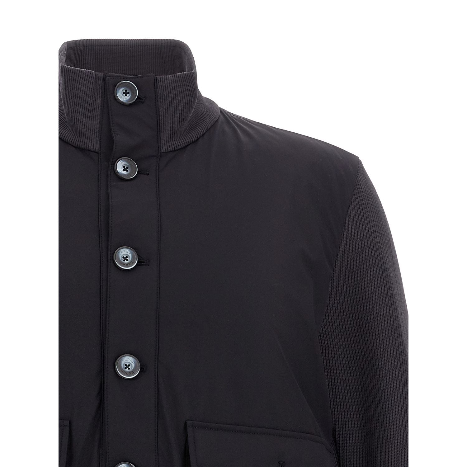 Herno Blue Cotton Jacket