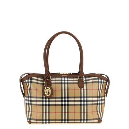 Burberry Beige Cotton Tote Bag