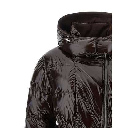 PINKO Brown Polyamide Full-Length Jacket