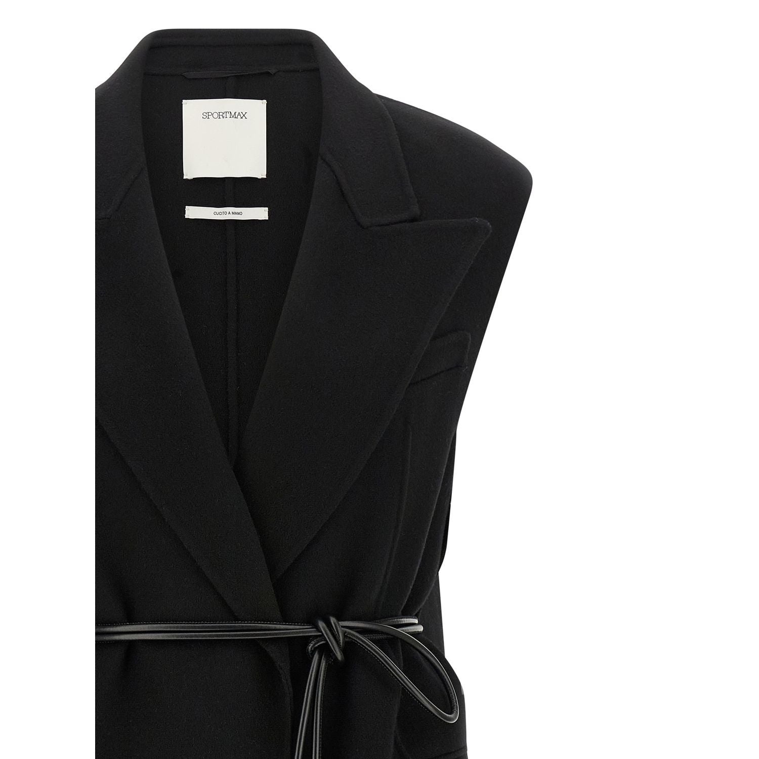 Sportmax Black Wool Blazer