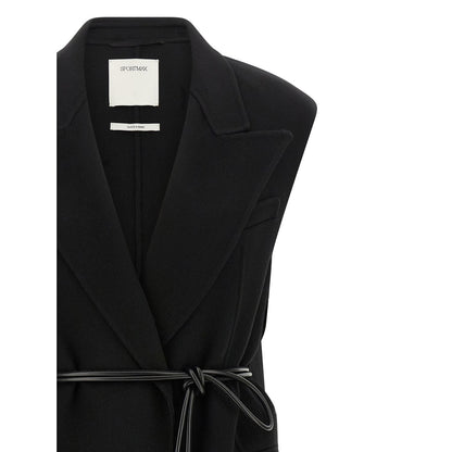 Sportmax Black Wool Blazer