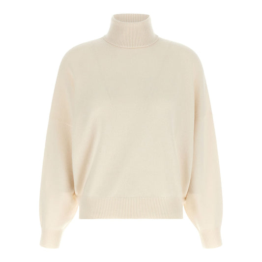 Brunello Cucinelli White Cashmere Cardigan