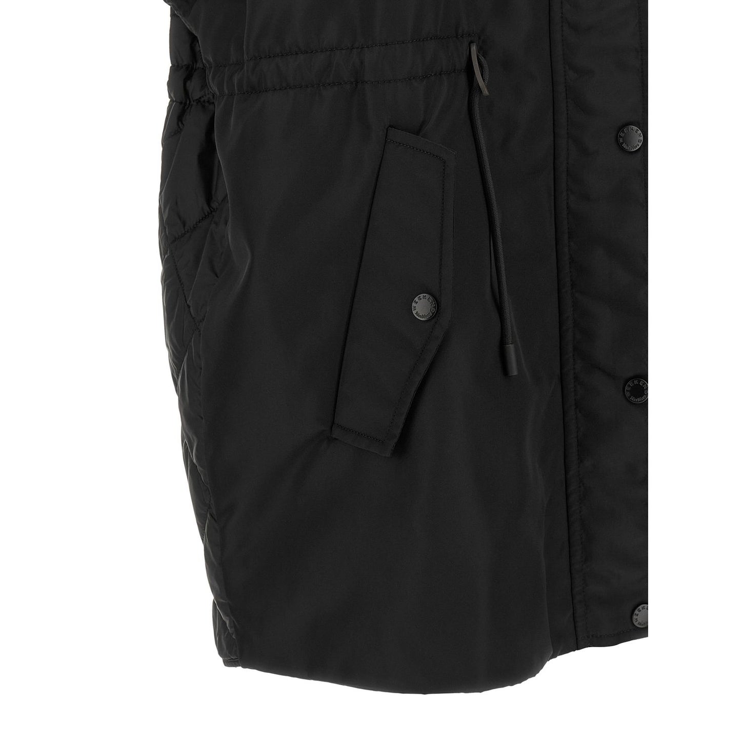 Max Mara Black Polyamide Sleeveless Jacket