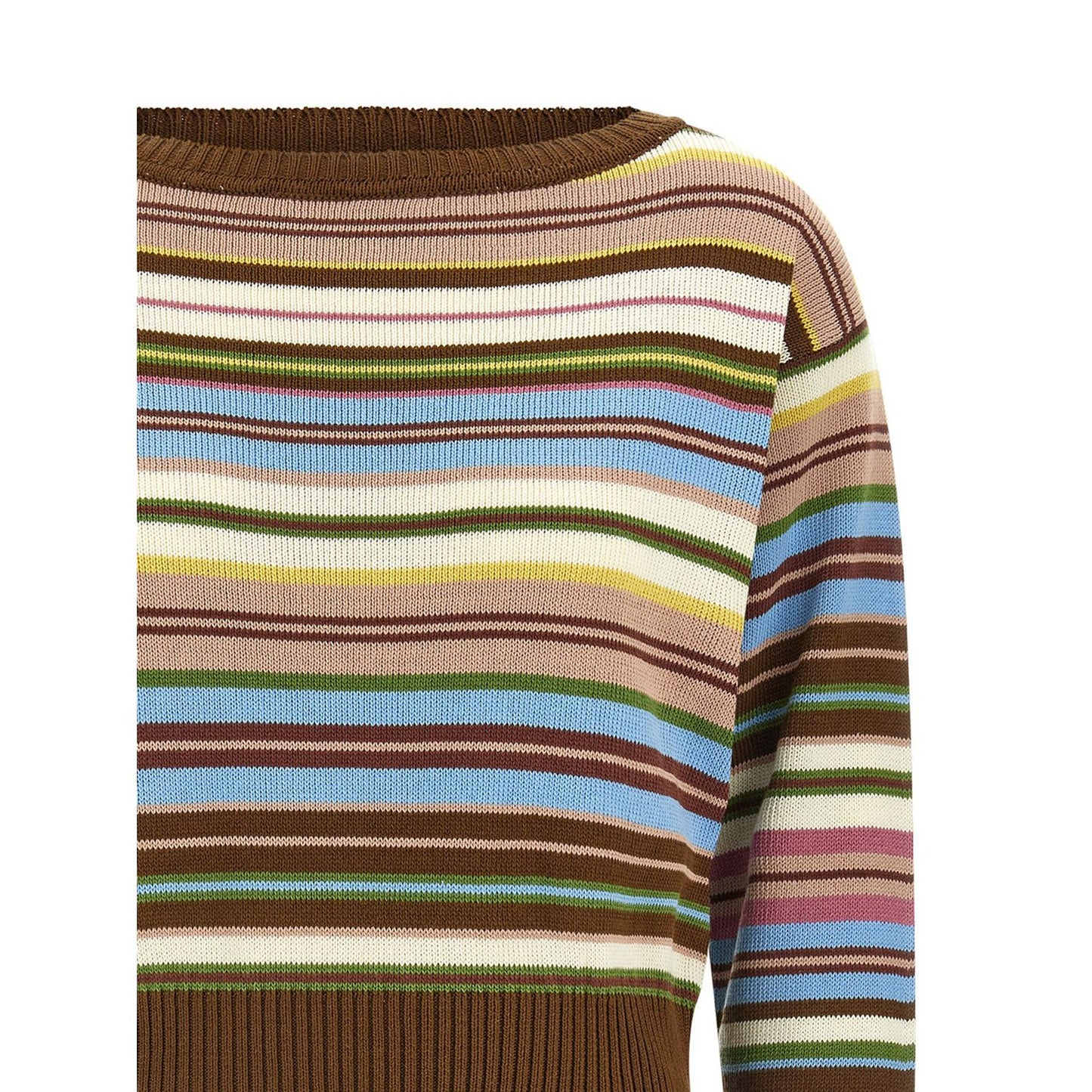 Max Mara Multicolor Cotton Cardigan