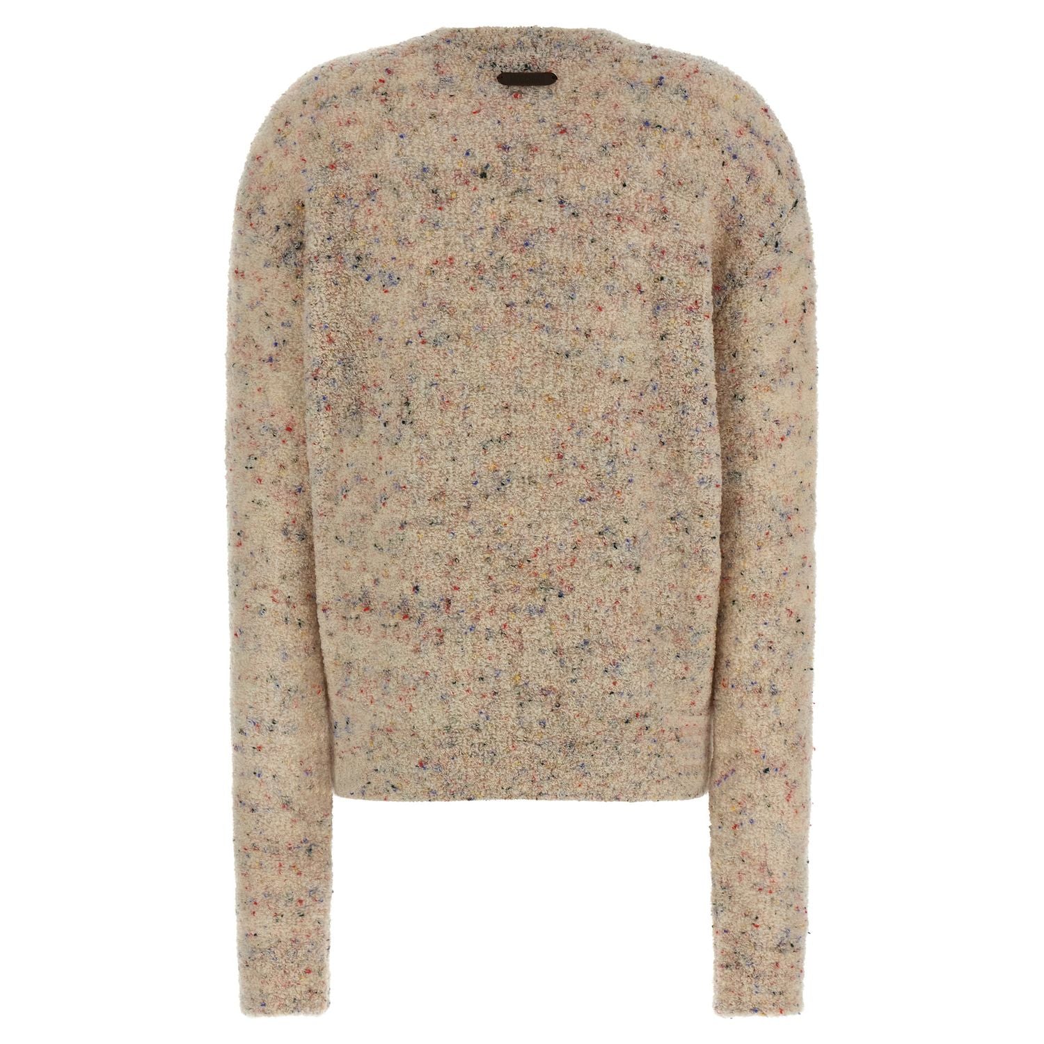Moschino Multicolor Virgin Wool Cardigan