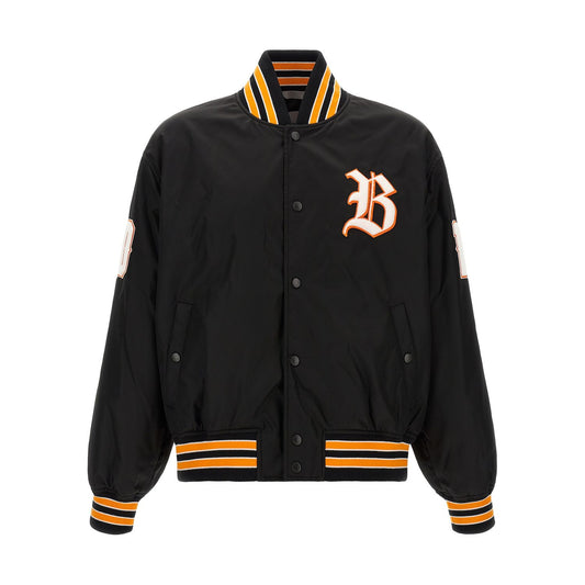 Balenciaga Black Polyamide Bomber