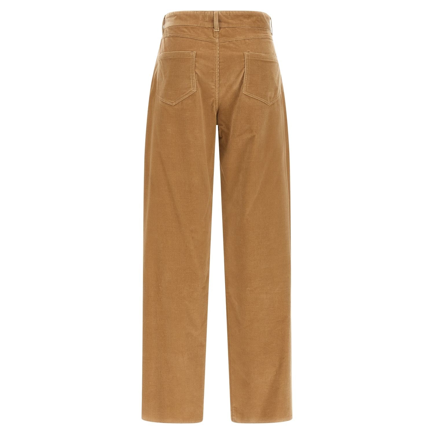 Max Mara Beige Cotton Casual Pants
