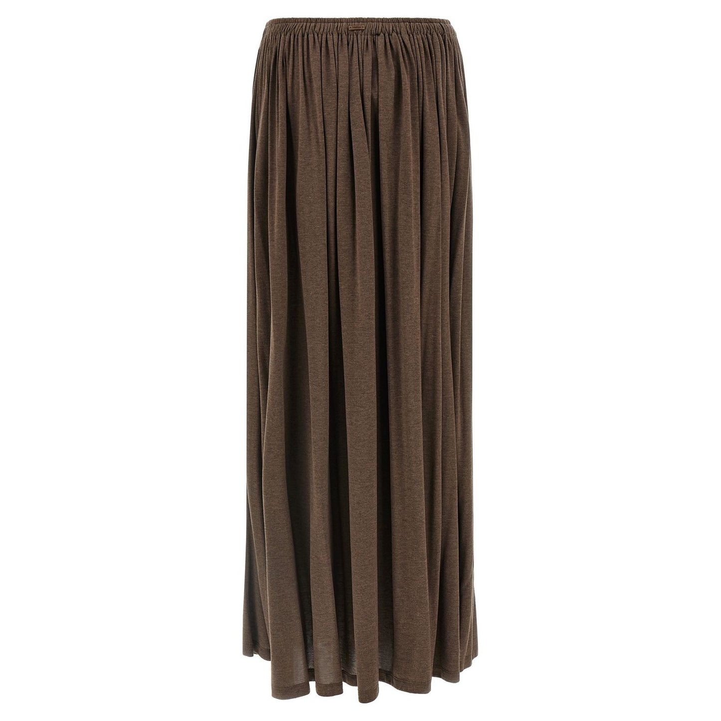Max Mara Brown Lyocell Mini Skirt