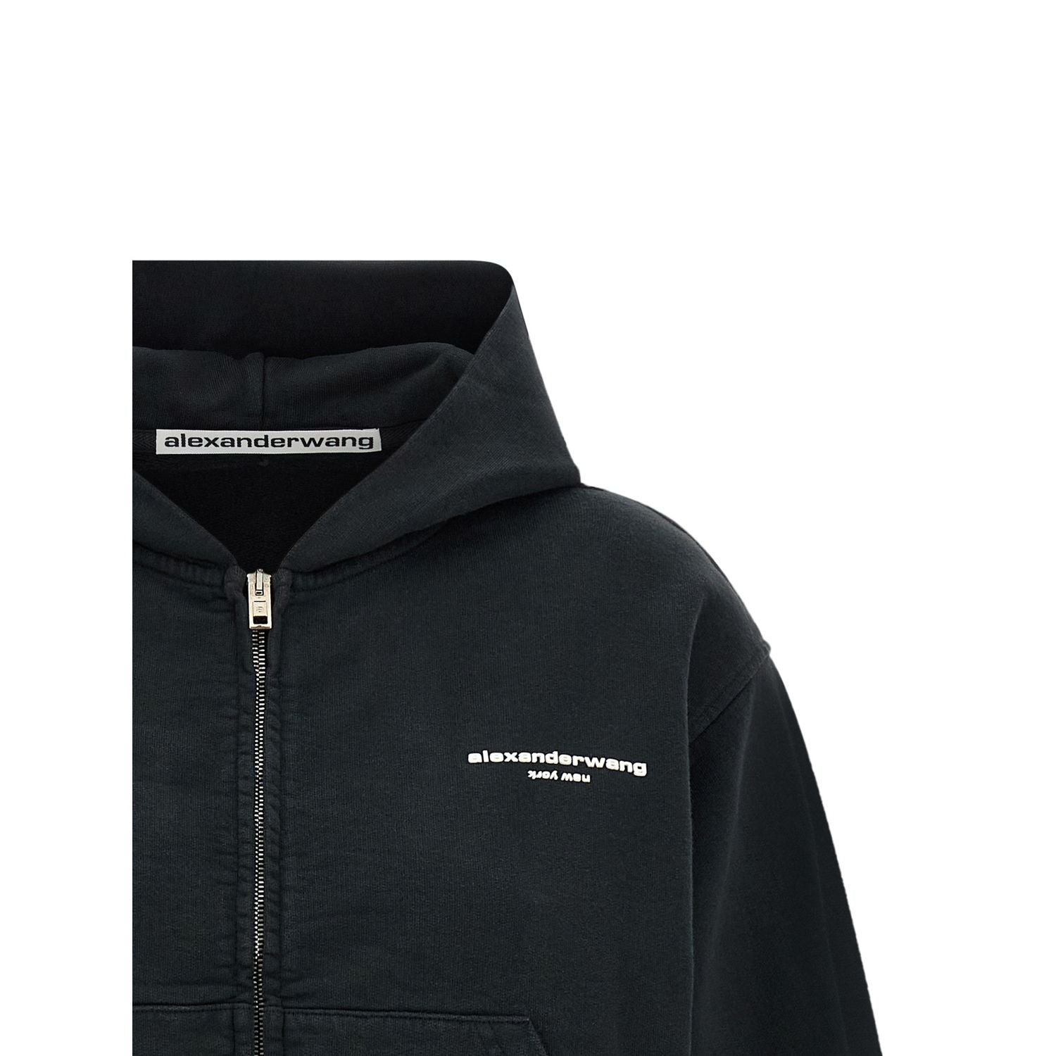 Alexander Wang Black Cotton Sweatshirt