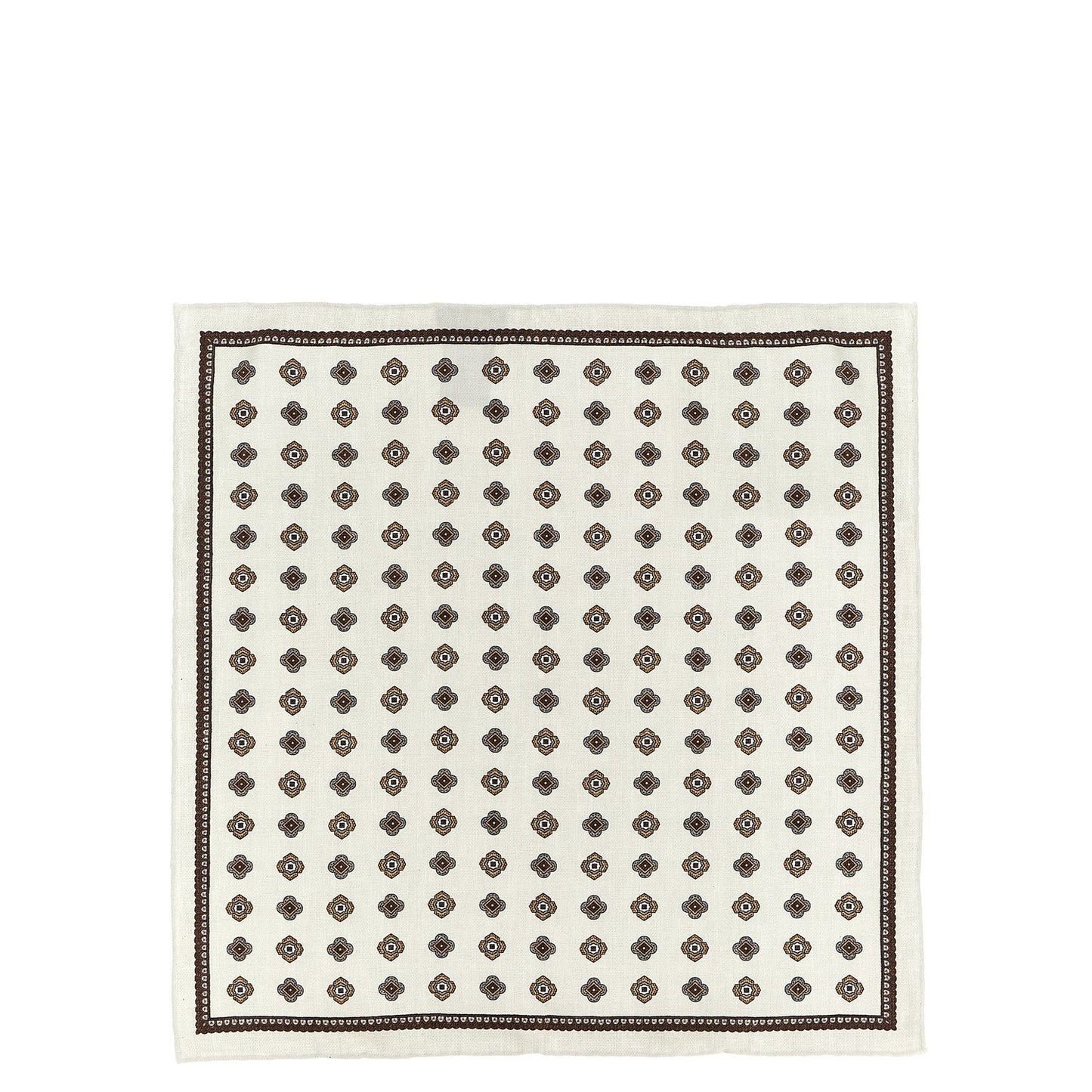 Brunello Cucinelli Multicolor Silk Pocket Square