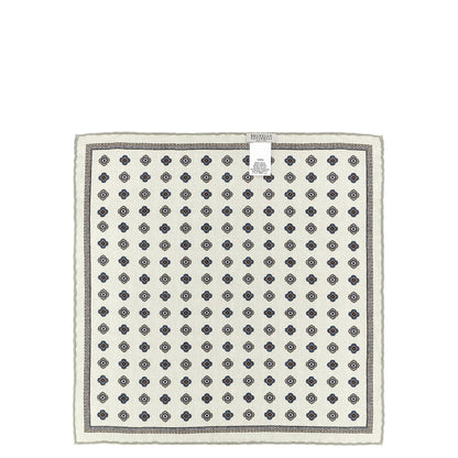Brunello Cucinelli Multicolor Silk Pocket Square