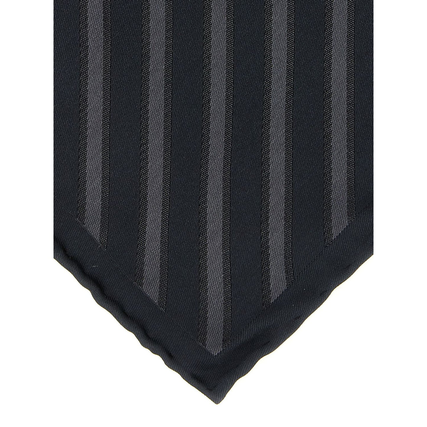 Brunello Cucinelli Gray Silk Pocket Square